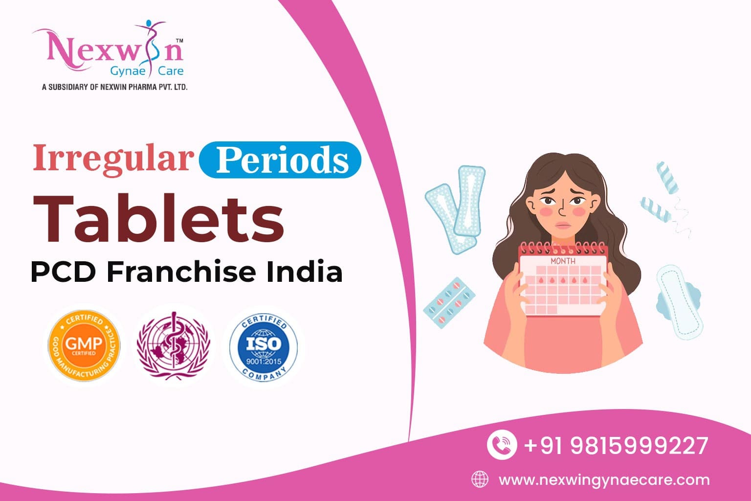 Irregular Periods Tablets PCD Franchise India